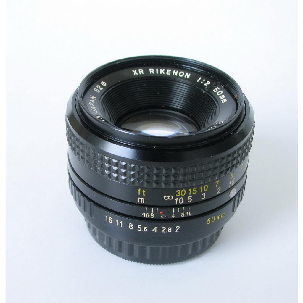 RICOH 50mm F2 RIKENON XR Tone Bokeh Uniq Lensa Manual No152143