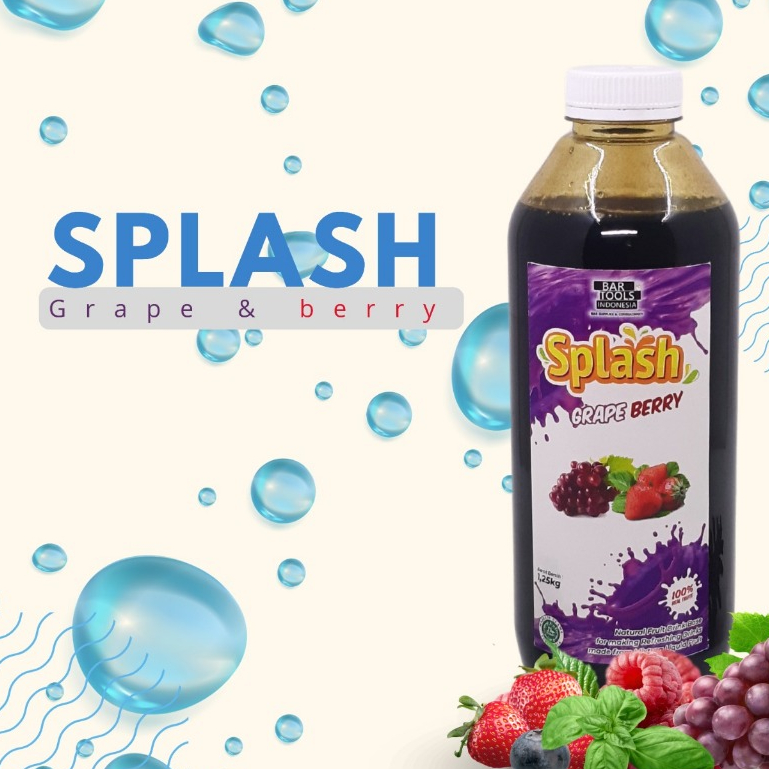 

MIXTURA SPLASH JUICE GRAPE BERRY 1,25KG