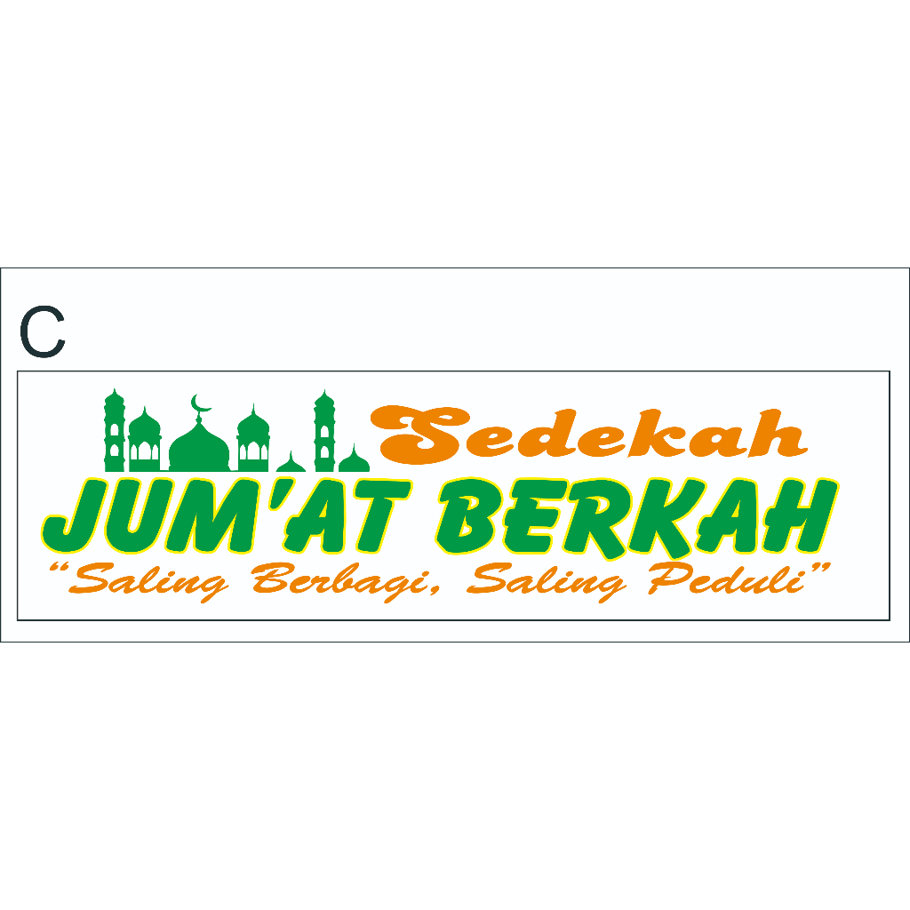 

Stiker Jumat Berkah Type 7. ukuran 3 x 10 cm Rp,,170/pcs. 1 bungkus Isi 100pcs Rp.17rb per bungkus. Langsung Kirim
