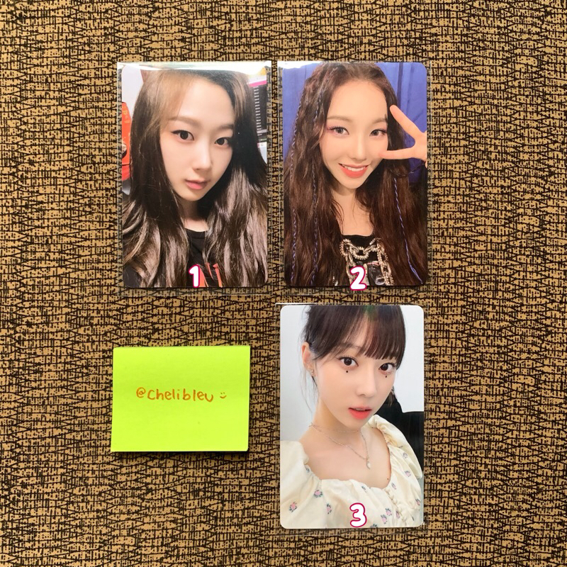 Aespa Winter Giselle Karina Hallucination quest Real world Season Greetings PC Photocard
