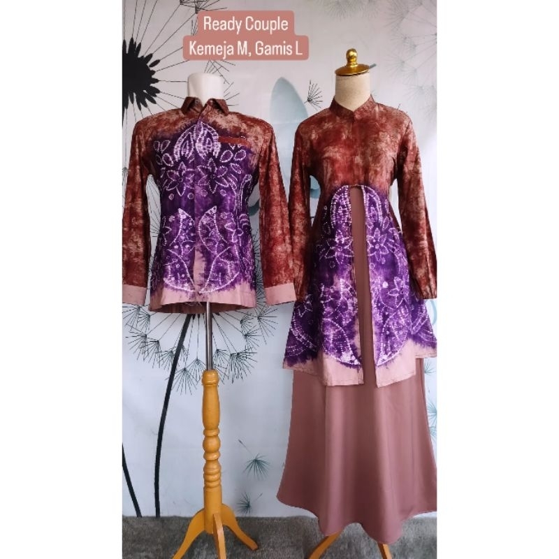 Couple Kemeja&Gamis Sasirangan