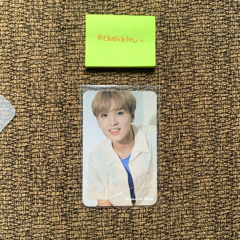 NCT 127 Memorial Book Membook Japan Haechan PC Photocard Only