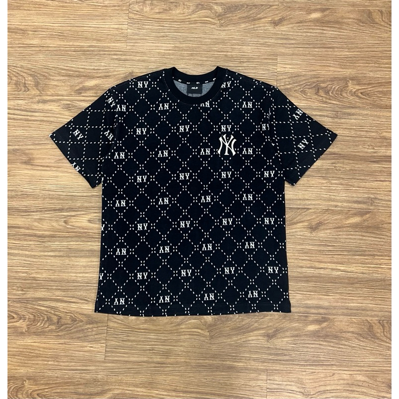 Mlb monogram black t shirt original