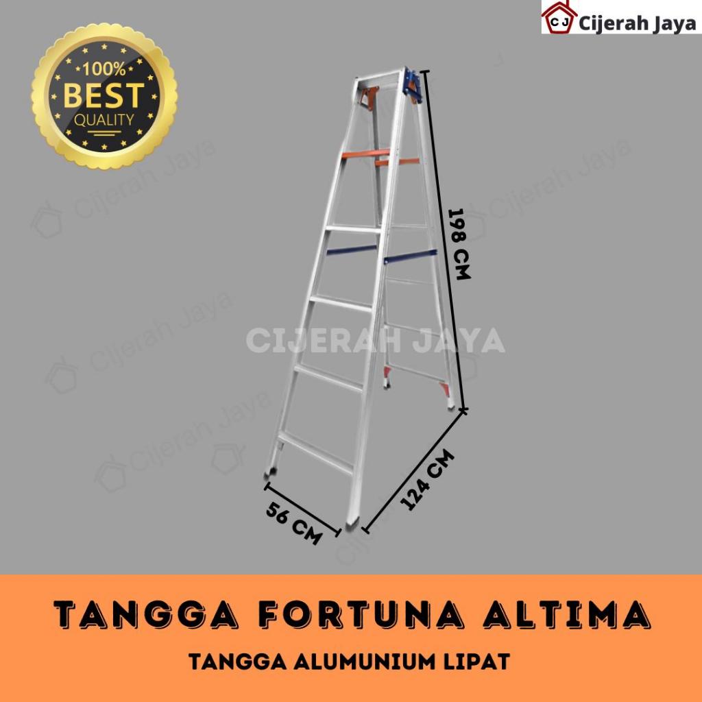 TANGGA ALUMINIUM LIPAT FORTUNA ALTIMA DP13 (4.17m) (2M)