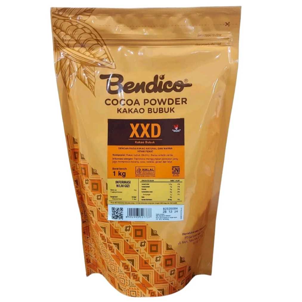 

Cocoa Powder Bendico XXD 1kg/Coklat Bubuk Powder Extra Extra Dark 1kg