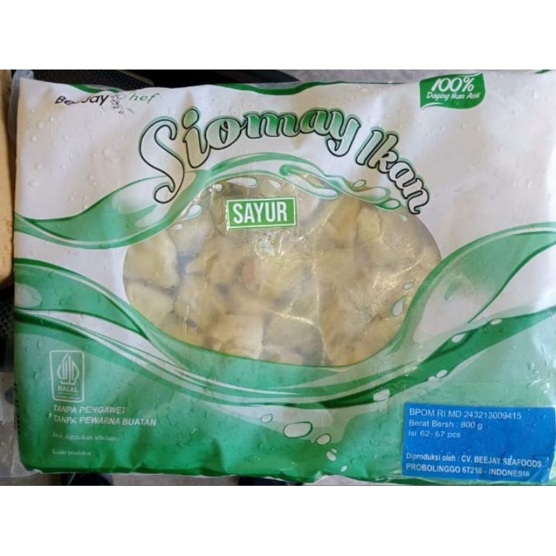 

BeeJay Siomay Ikan Sayur 800g