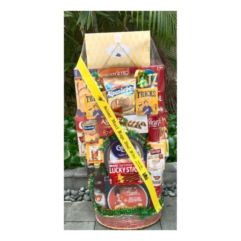 

PROMO HAMPERS LEBARAN / PARCEL LEBARAN bisa reques isi FREE KARTU UCAPAN