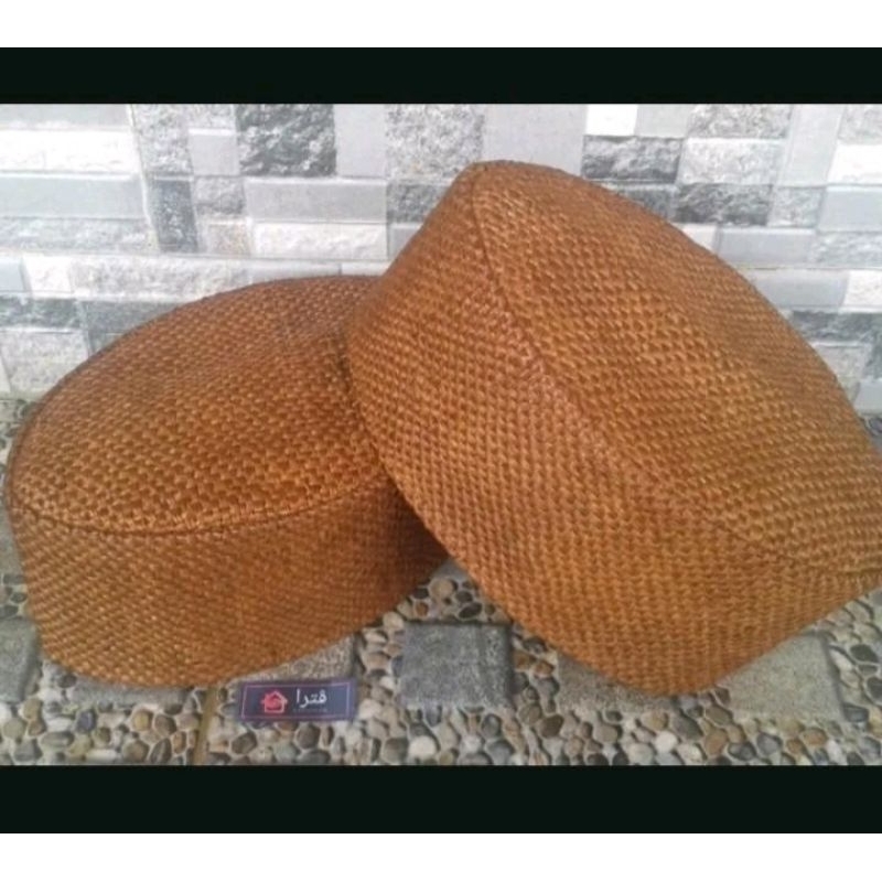 peci kopeah rajut goni/peci goni