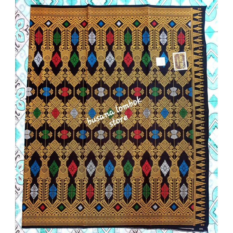 Kain songket motif songket printing kain Lombok