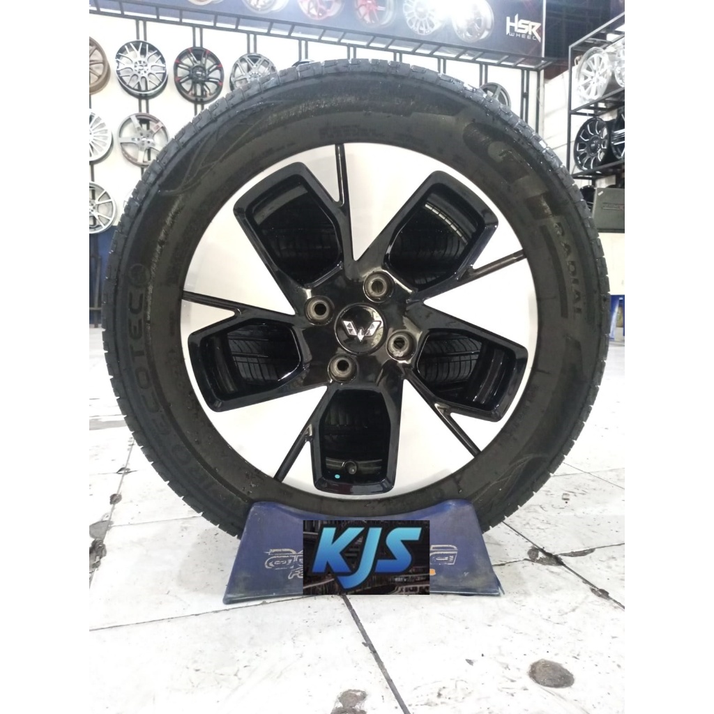 Velg Mobil Copotan Second Std Wuling Alvez Ring 16 + Ban 205 60 R16 Bisa Buat Confero Pelek Racing S