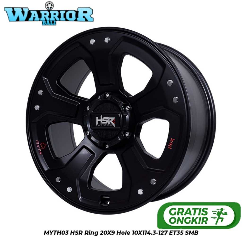 Velg Jeep Rubicon Wrangler Lexus Xtrail Ring 20 HSR MYTH03 R20