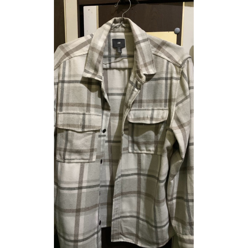 Kemeja flanel h&m