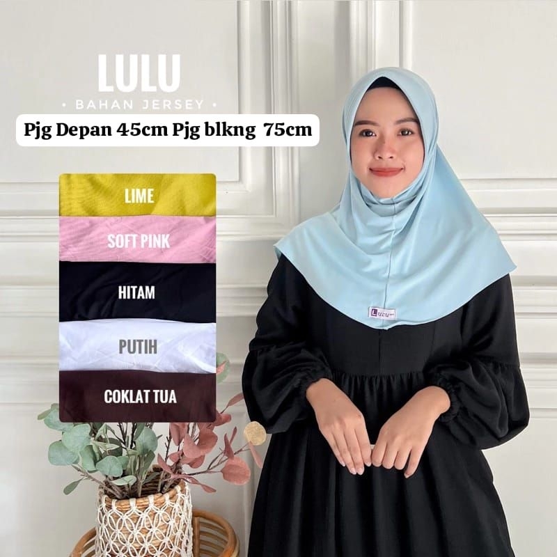 LULU SPORT//LULU HIJAB//HIJAB NUTUP DADA