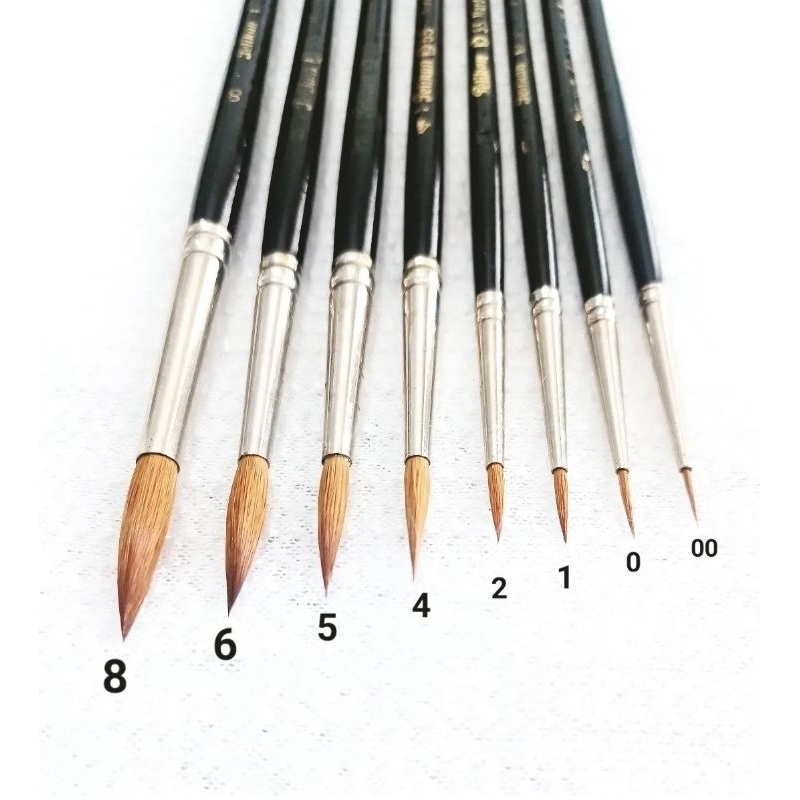 

kuas lukis pelikan brush round