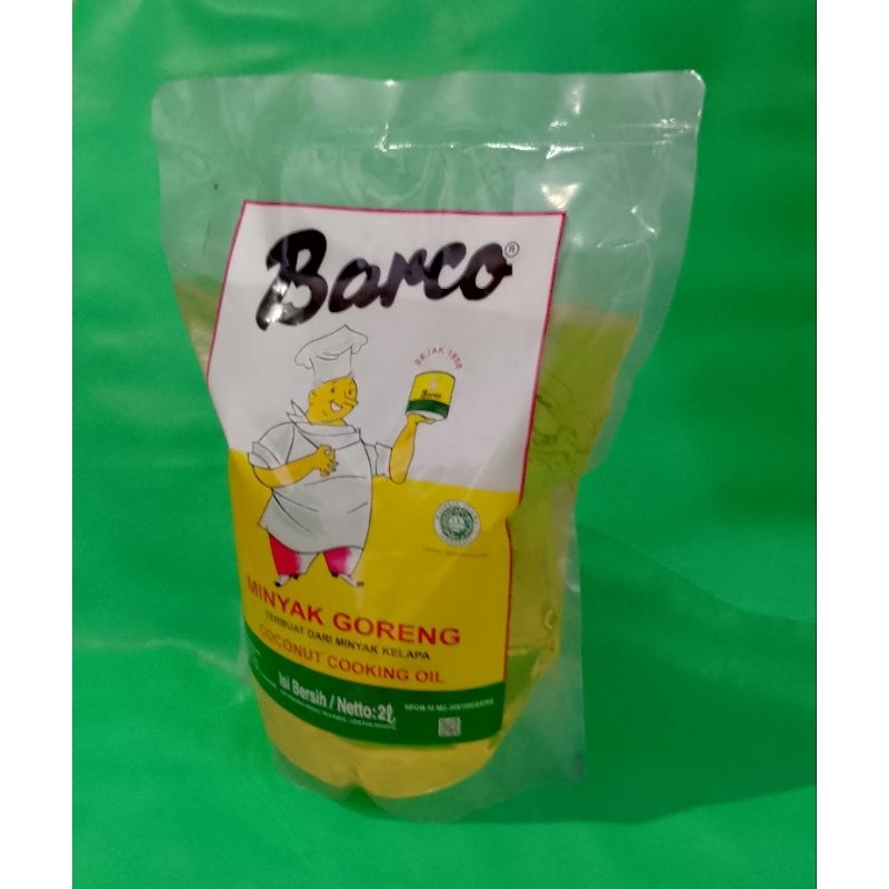 

Barco Minyak Goreng Kelapa Refill 2 Ltr 100% Coconut Oil