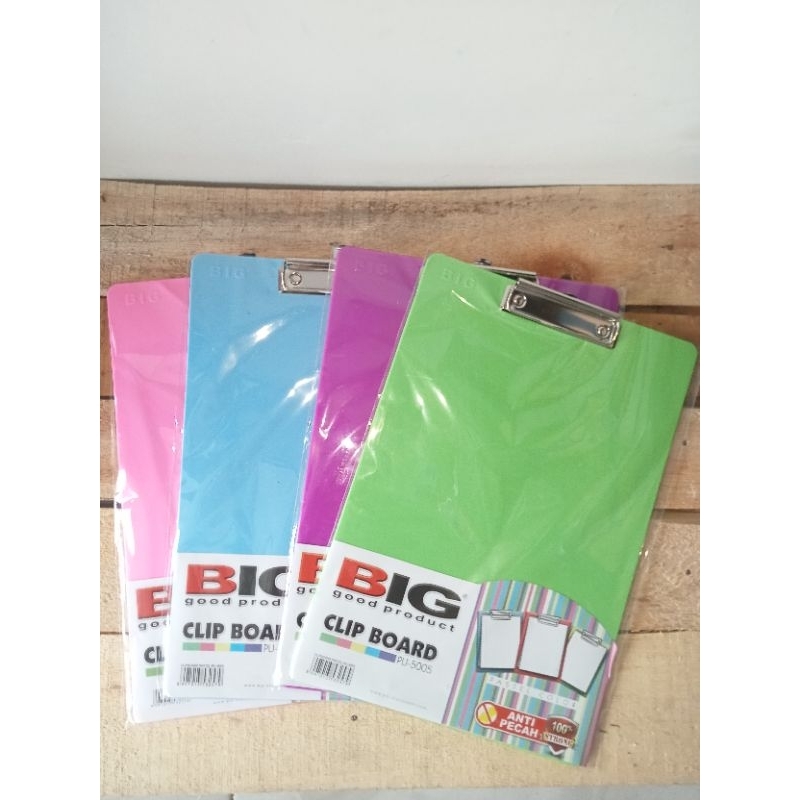 

CLIPBOARD BIG PU - 5005/PAPAN UJIAN/PAPAN ALAS