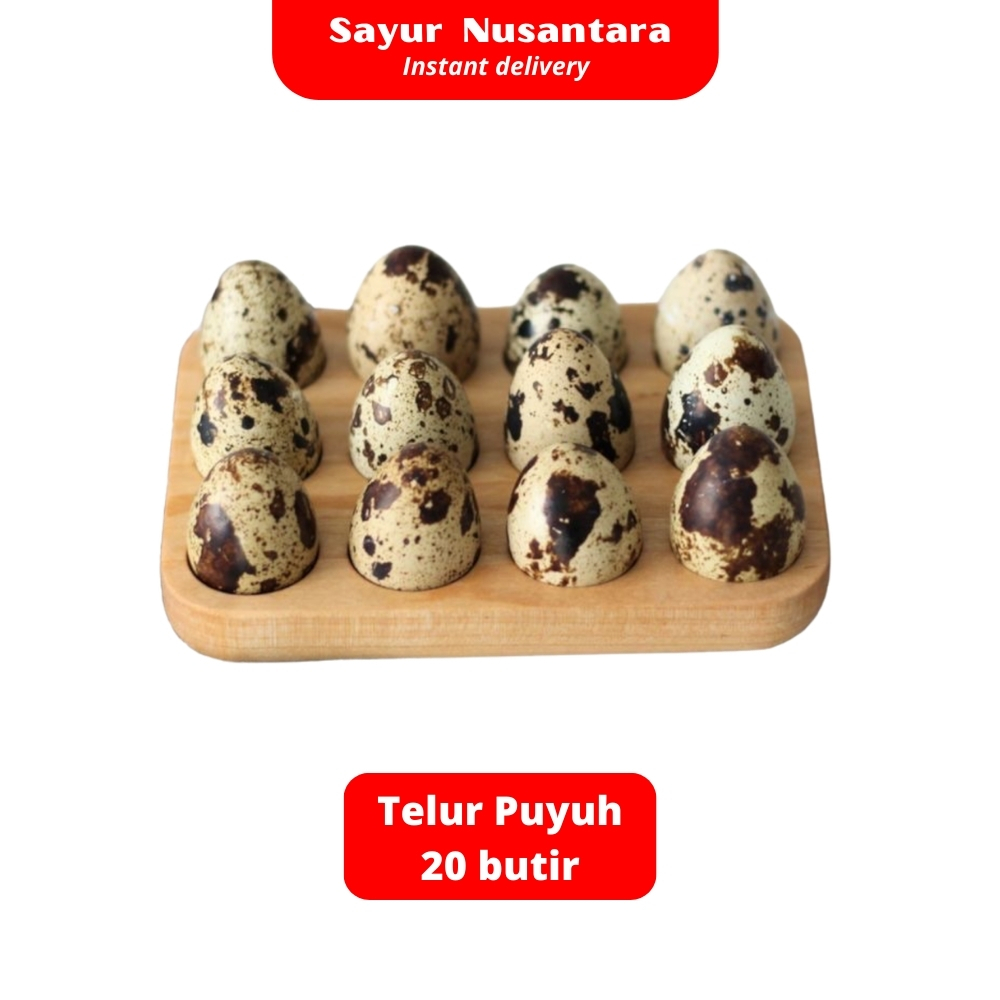 

Telur Puyuh 20 Butir - Sayur Nusantara KIRIM INSTANT