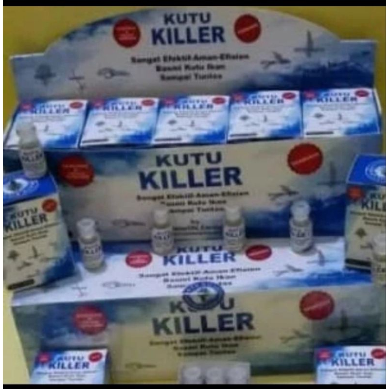 Obat ikan Kutu Killer Ikan Koi Arwana