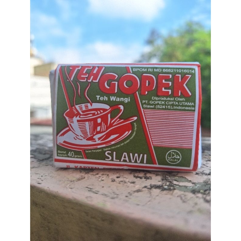 

Teh Gopek 1 slop [10x40gr]