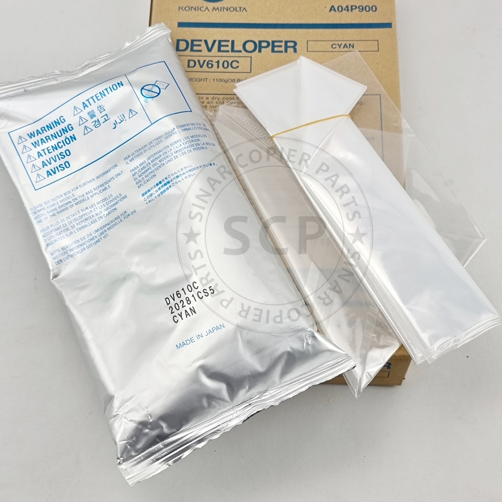 DEVELOPER DV610 CYAN C6000 C7000 C6501