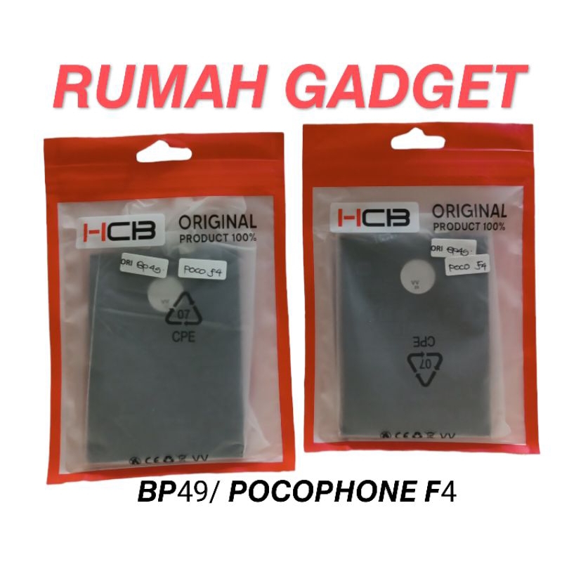 BATERAI POCO BP49(POCO F4)/BATERAI BP48(POCO F4 GT) BT ACC/ORG