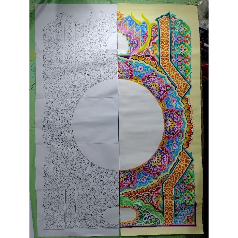 

mall kaligrafi hiasan mushaf A1