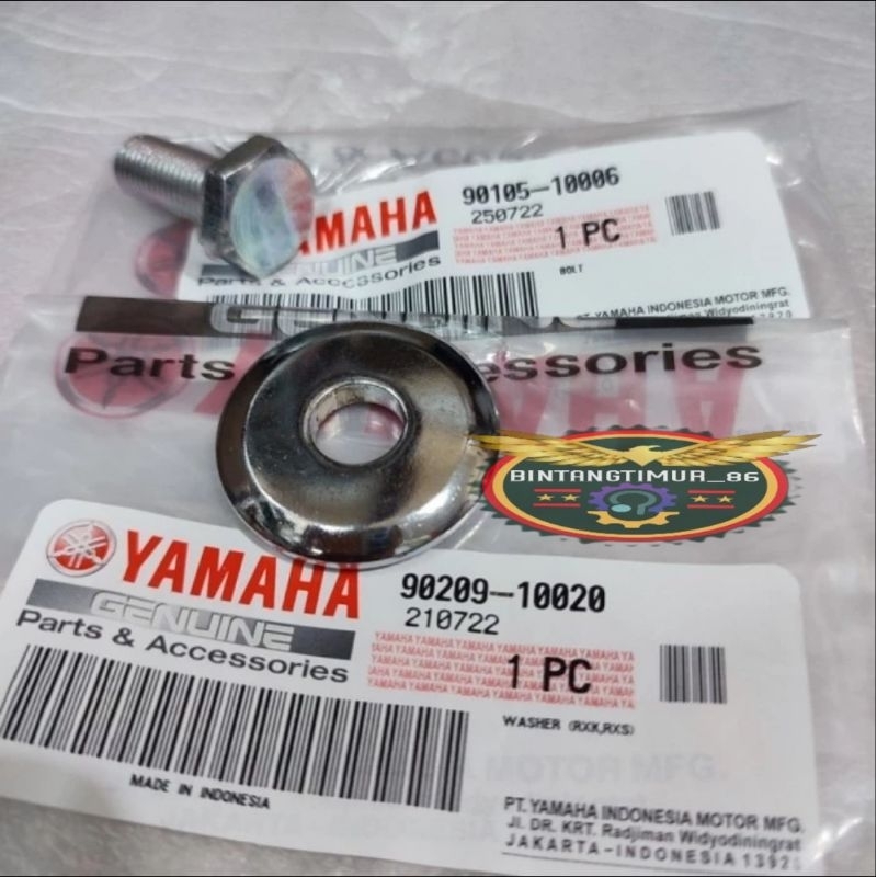 BAUT RING TEBAL KOMSTIR SEGITIGA ATAS RX KING VIXION SCORPIO R15 ORI