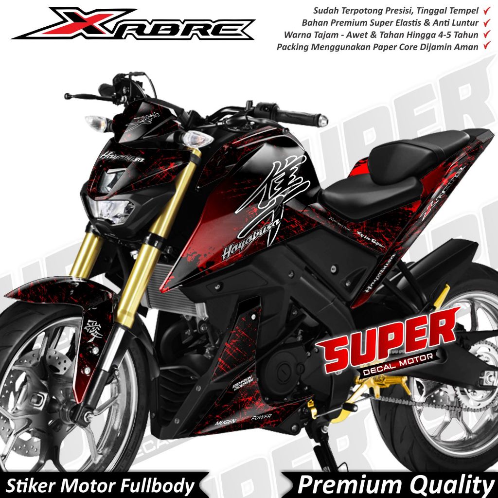 TERBARU Stiker Decal XABRE Full Body Variasi Konsep HBS