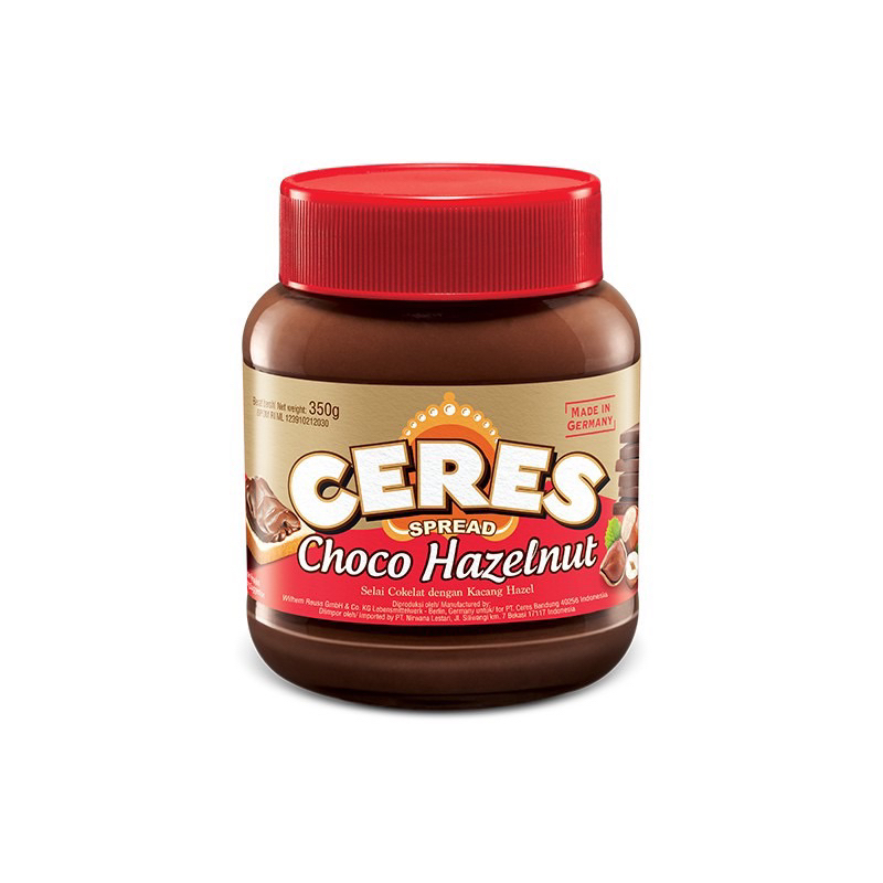 

Ceres Spread Selai Choco Hazelnut 350 gr