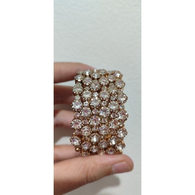 Gelang emas permata preloved