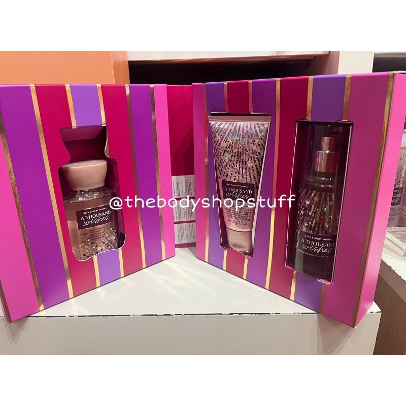 

Bath and Body Works BBW Mini Gift Set Hampers Travel Size Shower Gel Body Cream Body Lotion Body Mist