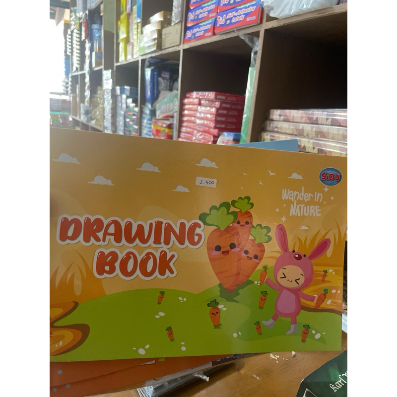 

Buku Menggambar SIDU 10 lembar size A4