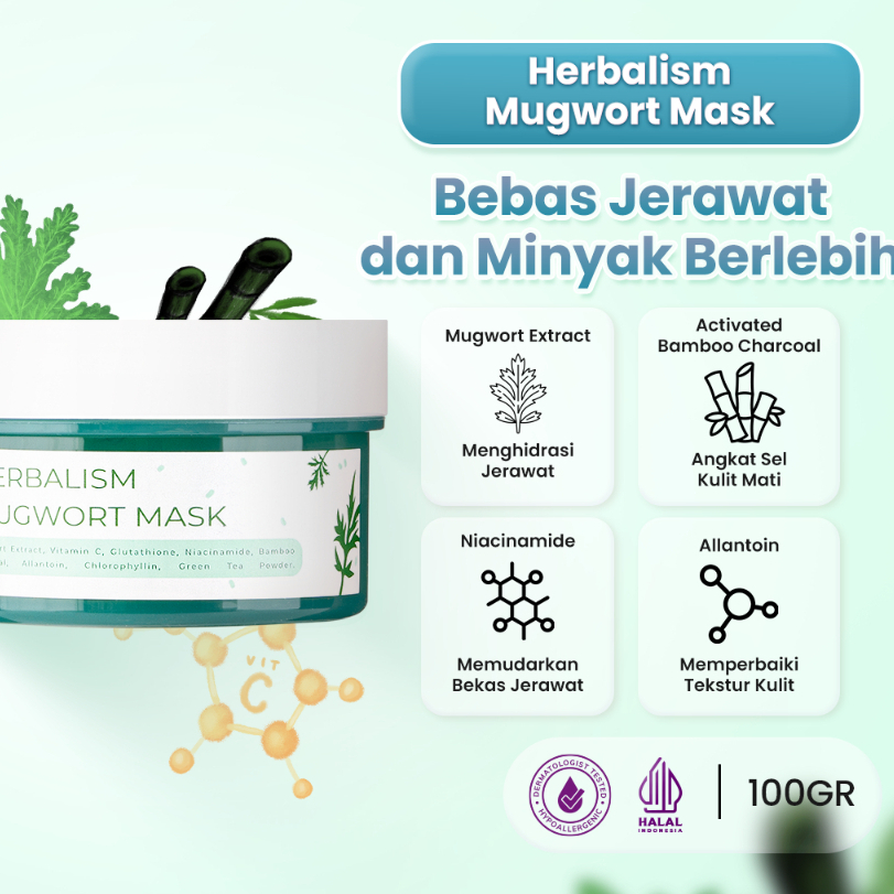 SCARLETT MUGWORT MASK