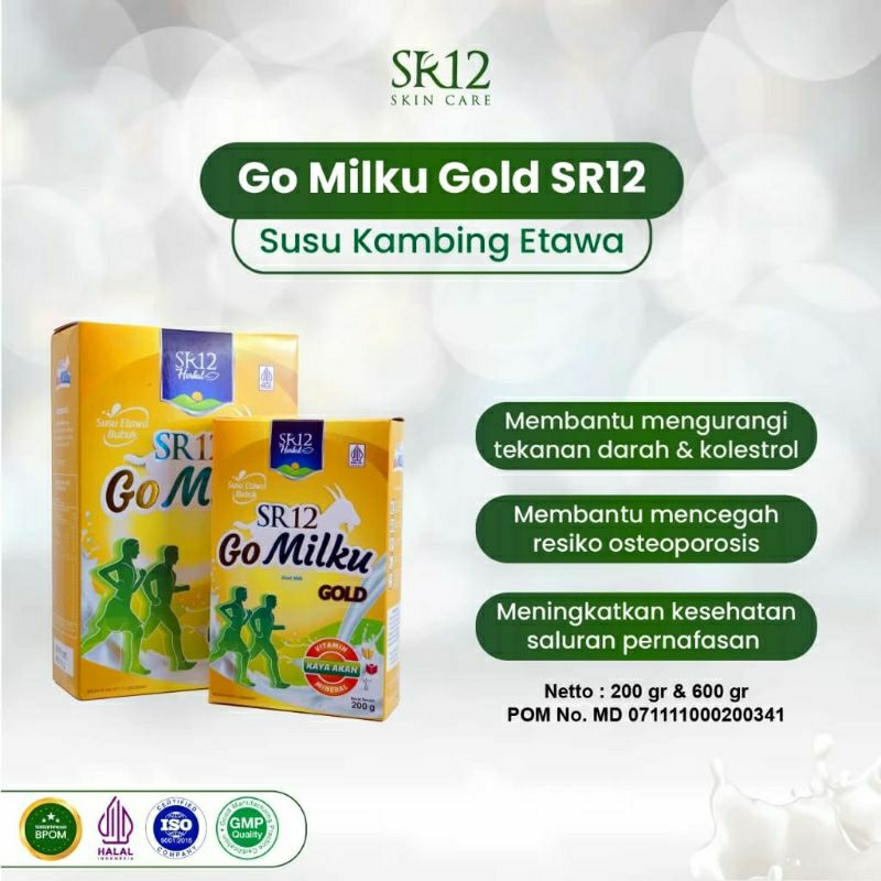 

GOMILKU GOLD SR12 | Susu Kambing Etawa Untuk Dewasa & Lansia