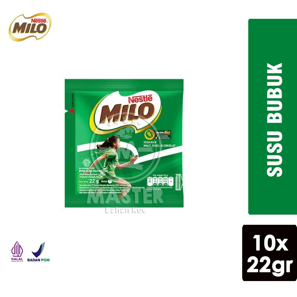 

Susu Milo Activ Go Sachet / Milo Coklat 22gr [1 Renteng]