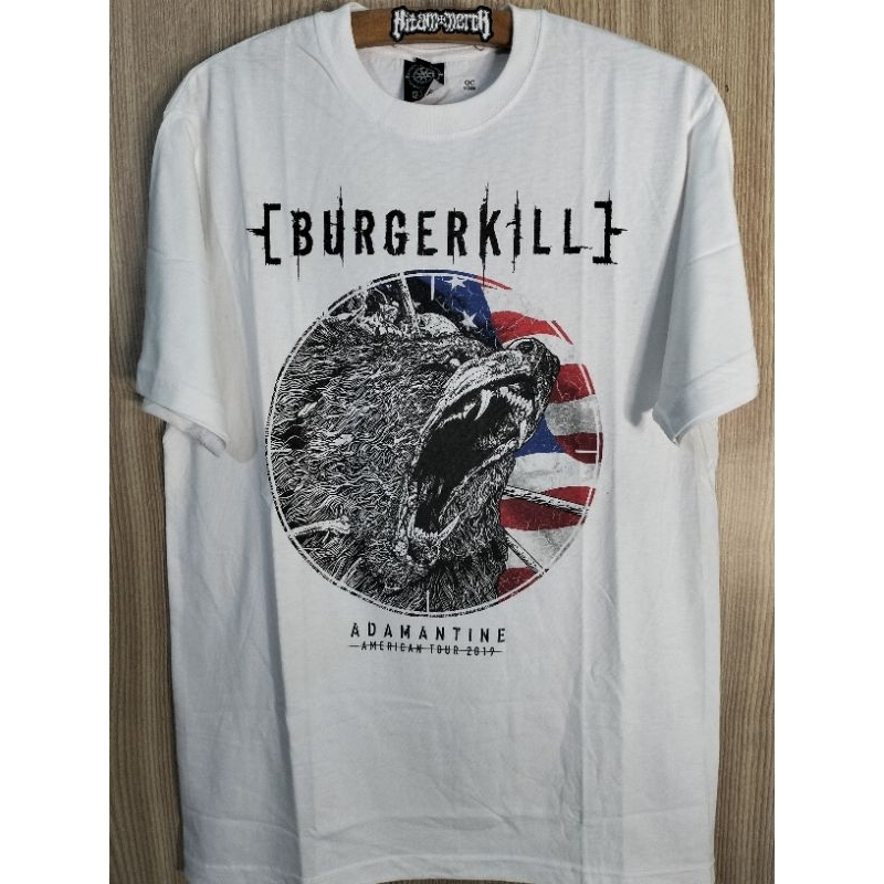 [ORI] BURGERKILL Adamantine American tour 2019 Kaos Pria