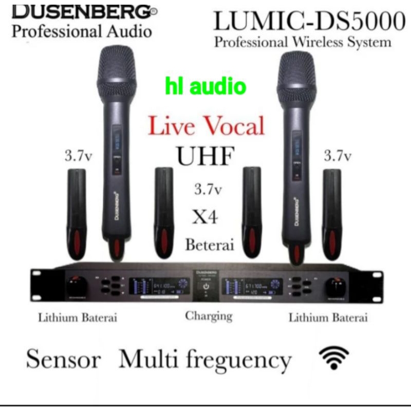 MIC WIRELESS DUSENBERG LUMIC DS 5000 SYSTEM CHARGER