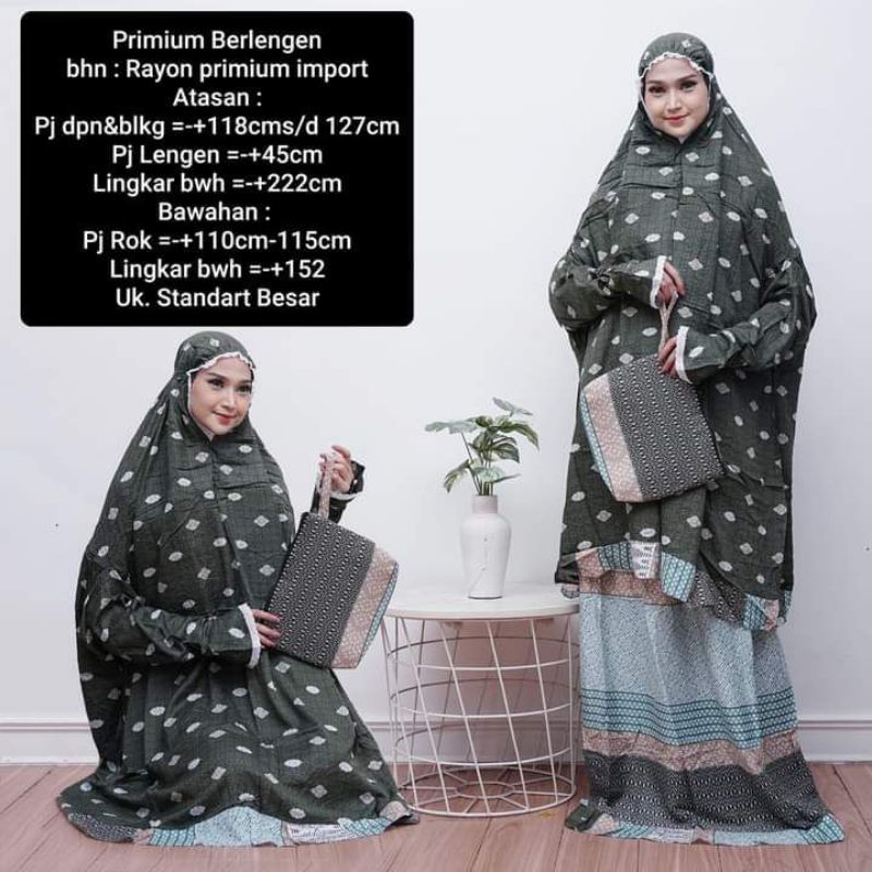 MUKENA setelan berlengan