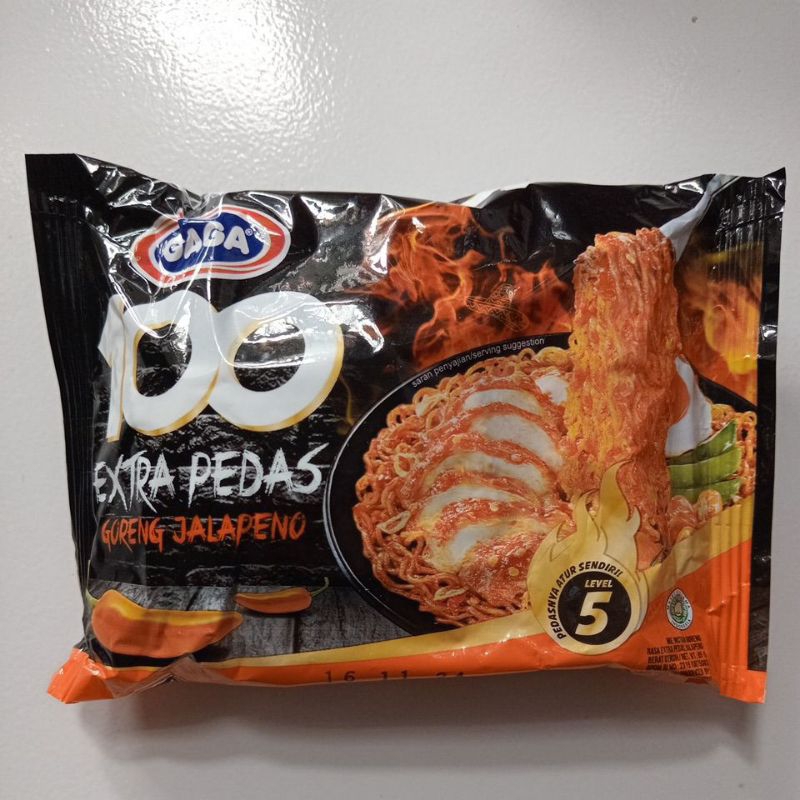 

Mie Gaga 100 Extra Pedas Goreng Jalapeno 5 pcs