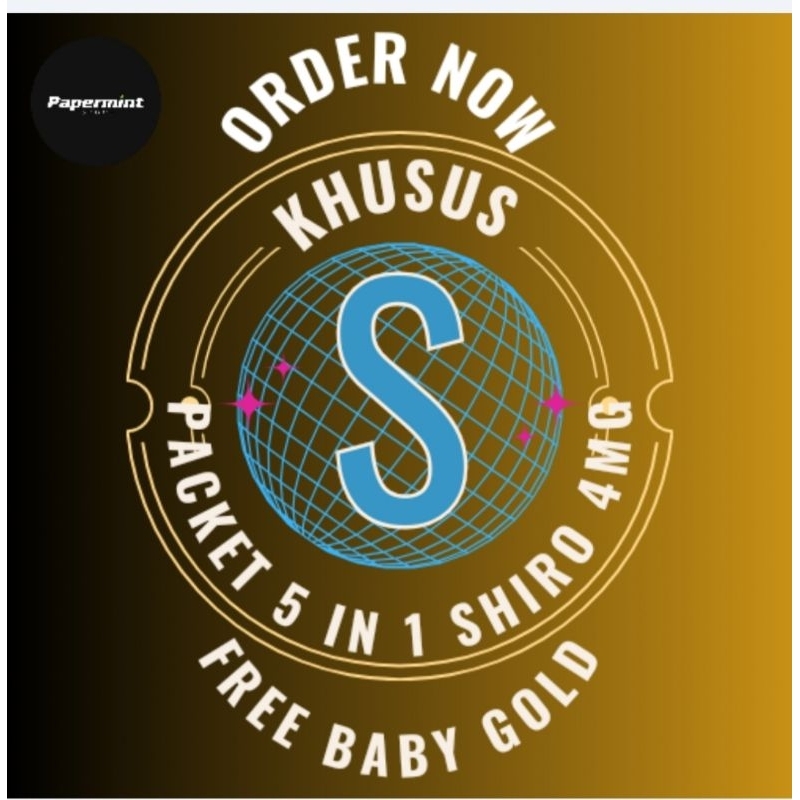 

khusus paket isi 5 in1 free baby gold