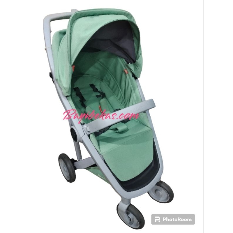 Stroller greentom preloved