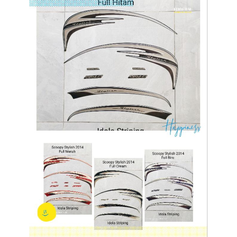 Striping Scoopy Stylish 2013 / 2014