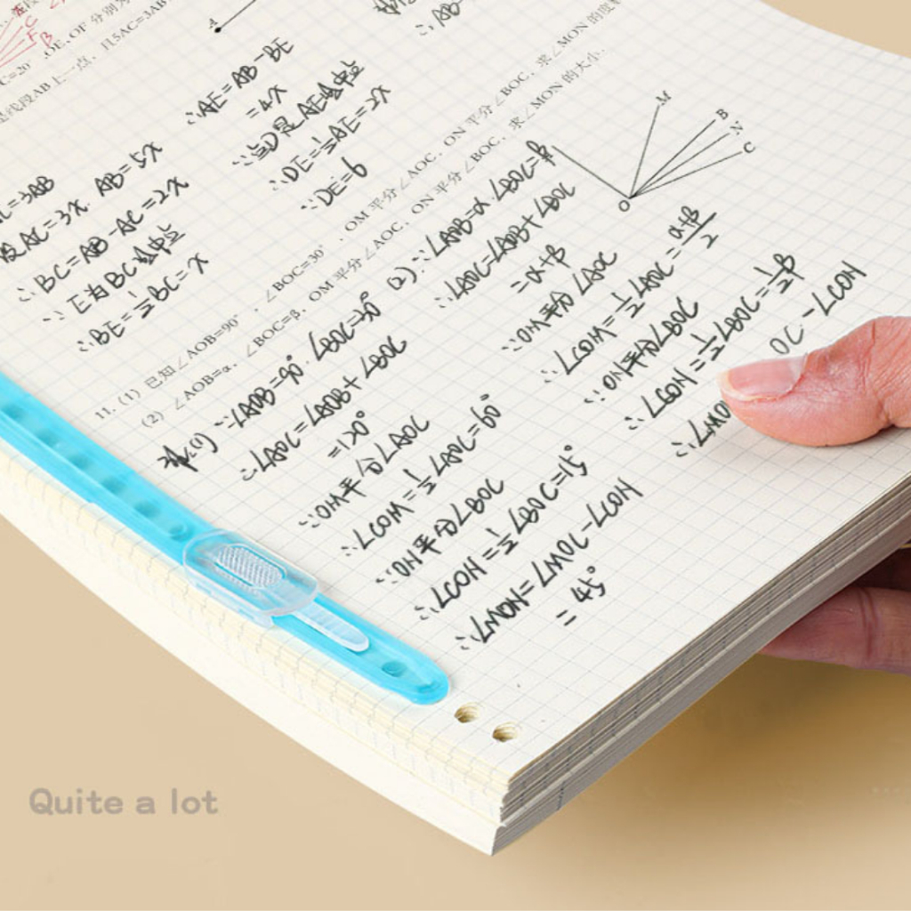 

Klip Binder Loose Leaf - Plastic Clip Fastener