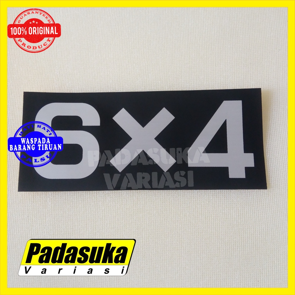 Stiker Gardan Canter 6X4 FE7 Turbo Intercooler KM902797 BUKAN Stiker 4x4