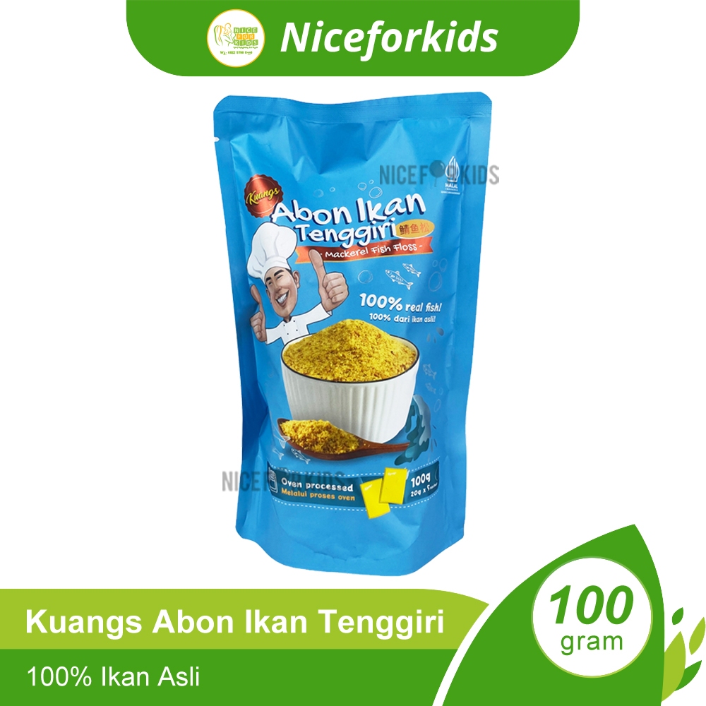 

Kuangs Abon Ikan Tenggiri 100gr Abon Anak / Lauk Abon Tengiri