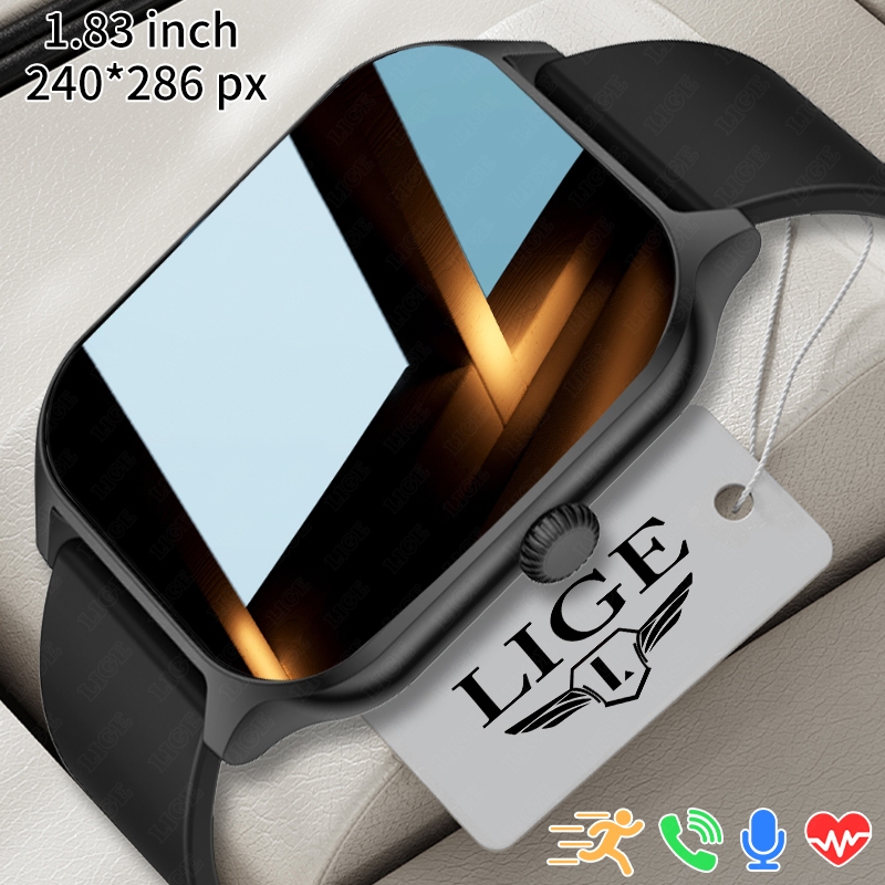 JXRZ Lige Jam Tangan Pintar Panggilan Bluetooth Untuk Smartwatch Pria Wanita Olahraga