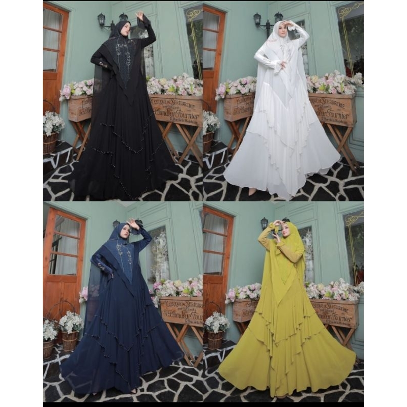 Aqila set syar'i By Gallery Syarifah