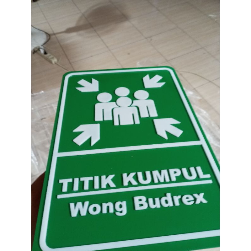 Plakat Titik kumpul wong mumet