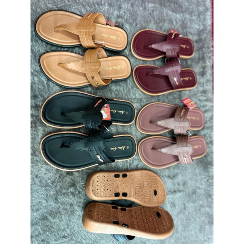 sandal jepit karet New era wanita ukuran 36-40/sandal New era karet harian/sandal jepit wanita/sanda