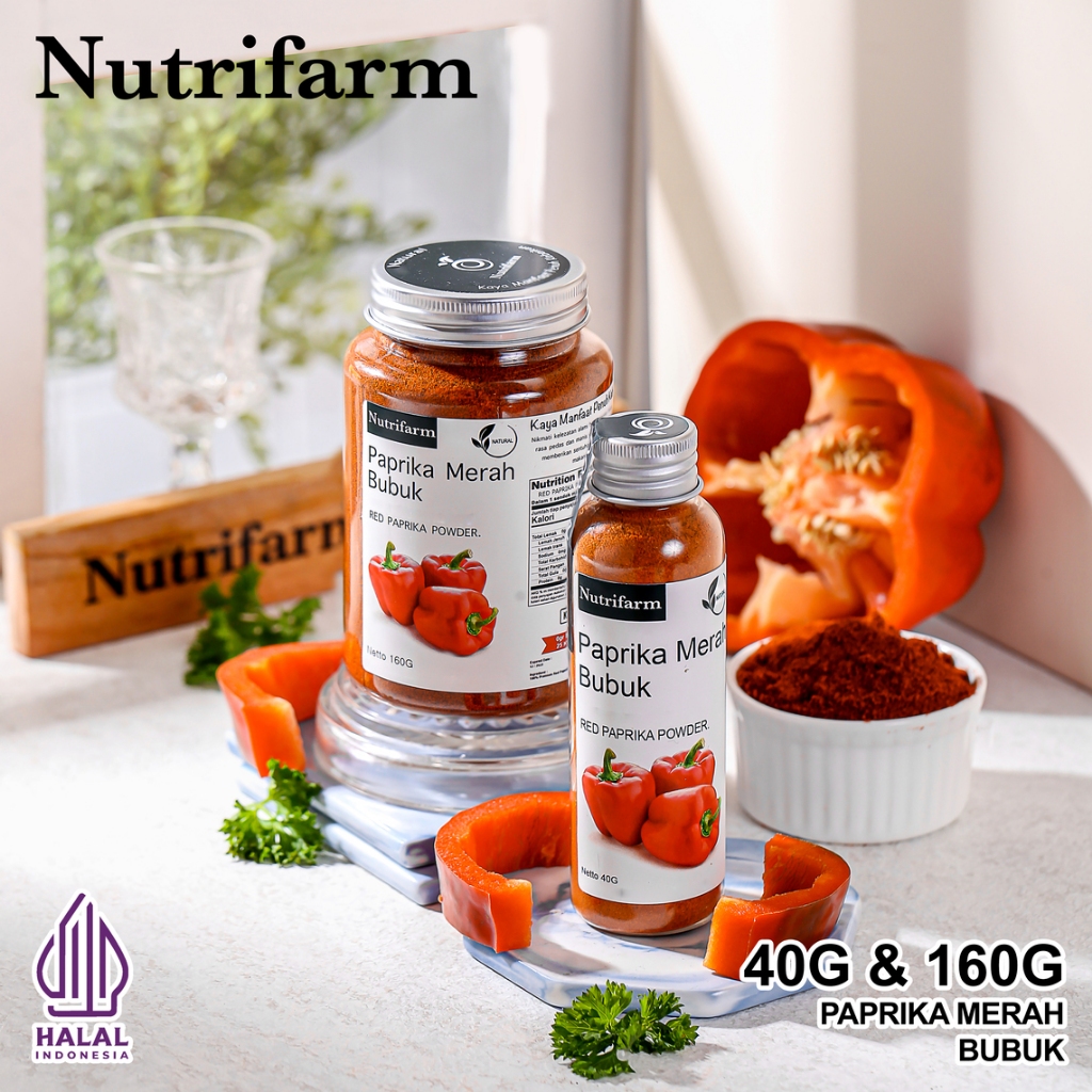 

Nutrifarm Paprika Merah Bubuk 40 gram 160 gram